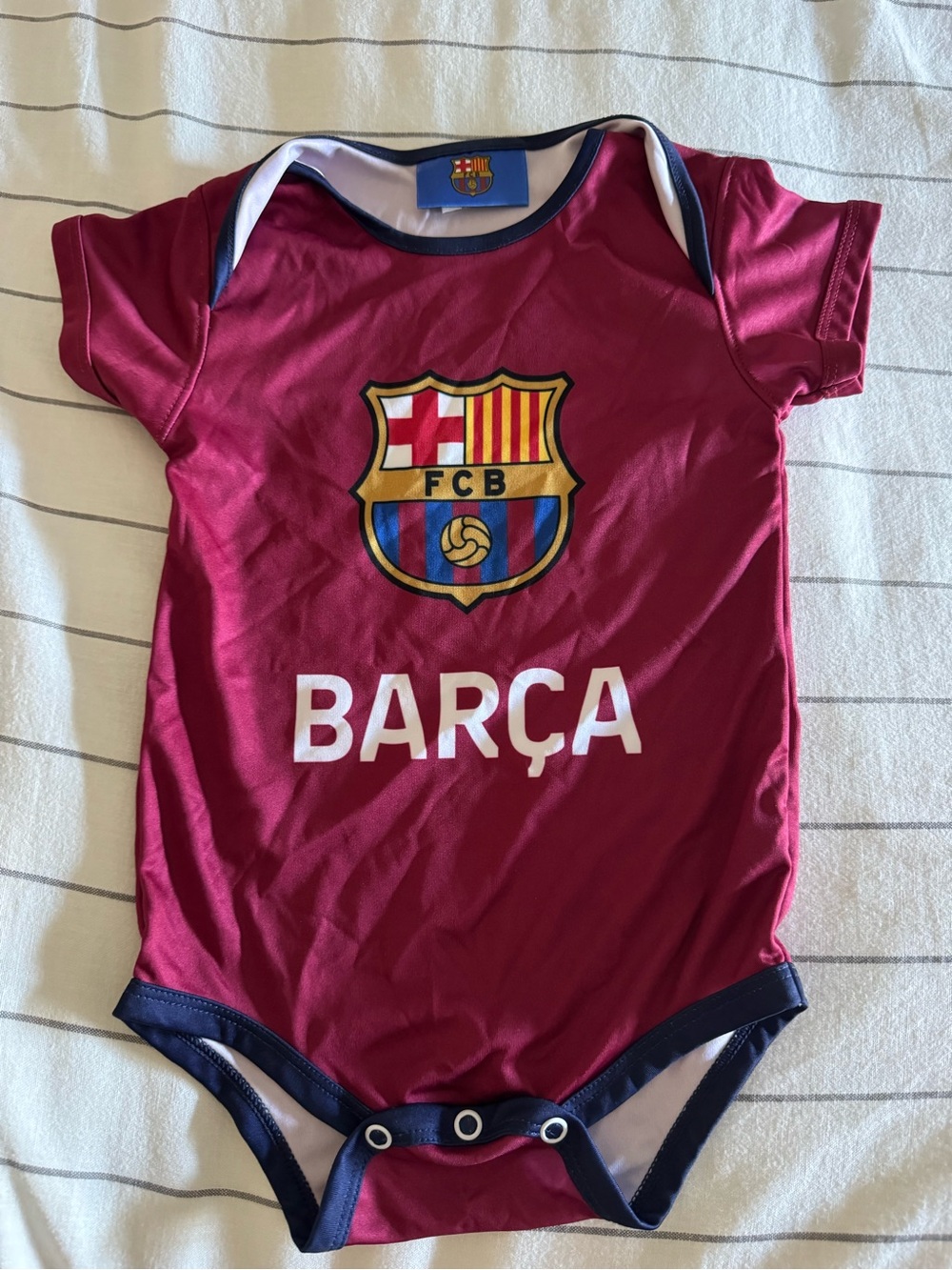 FCB Barca Baby Onesie
